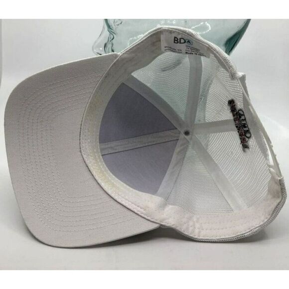 Michelin Discount Tire Mens BDA Trucker Hat Gray White Heathered Snapback New - Picture 9 of 9